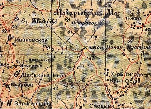 Урочище Макарьевская Пустынь