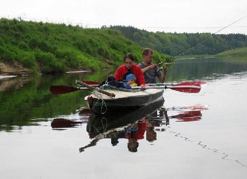 Водный поход по рекам Курземе, Латвия: Абава - Вента - озеро Набес