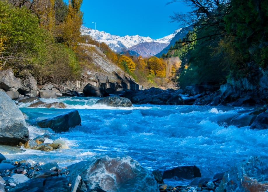Отчёт о прохождении водного туристского спортивного маршрута шестой категории сложности по Грузии по рекам Риони и Цхенисцкали