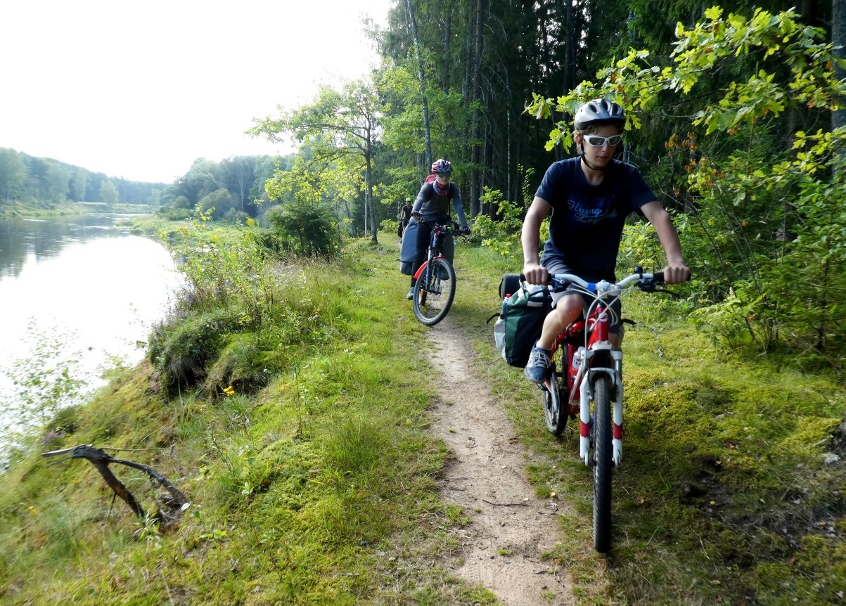 Велопоход по Латвии 2019