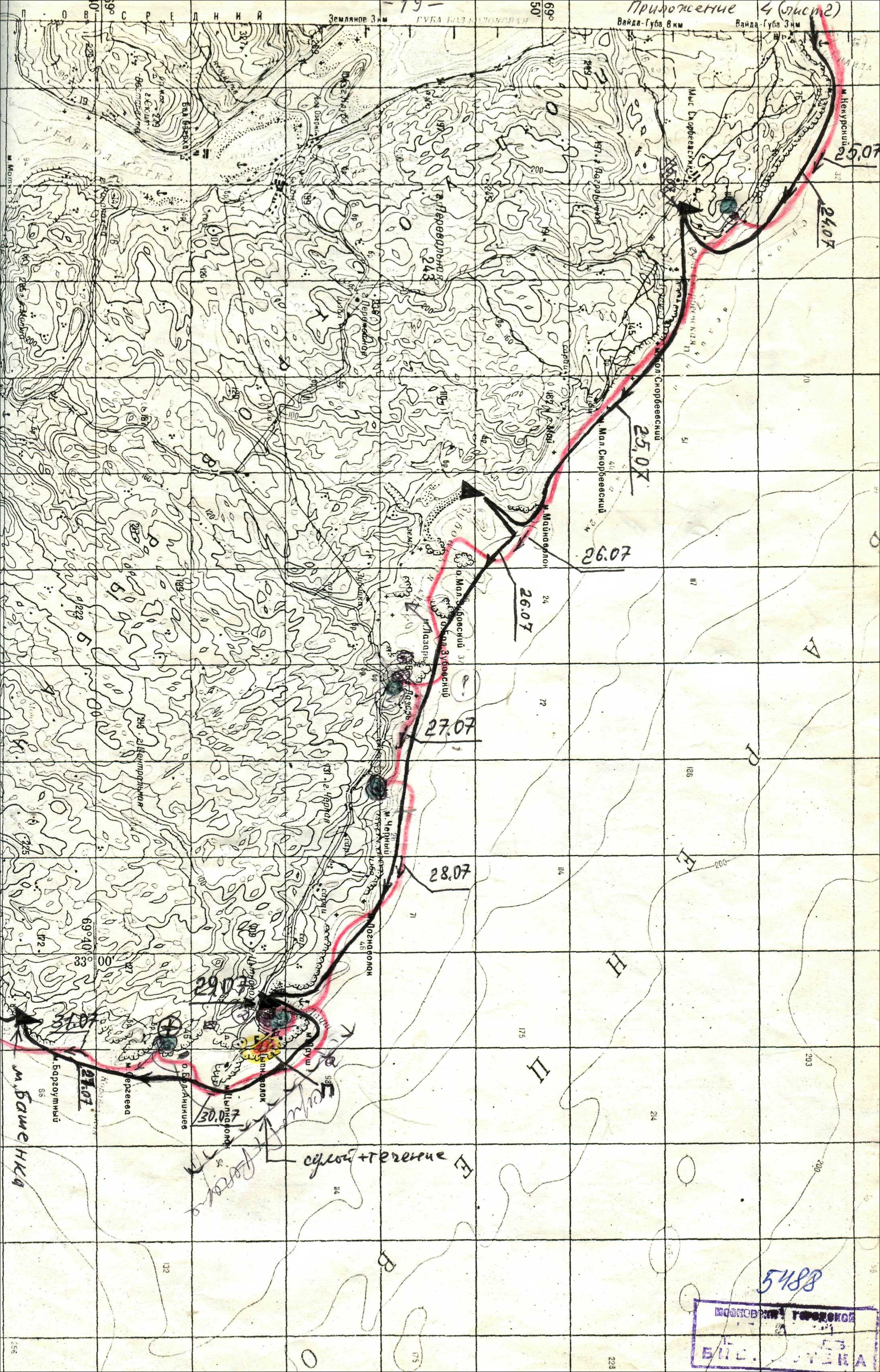 Отчет о парусном походе 3 категории сложности в районе Баренцева моря по маршруту: Губа Печенга - п/о Рыбачий - Кольский залив (Мишуково)