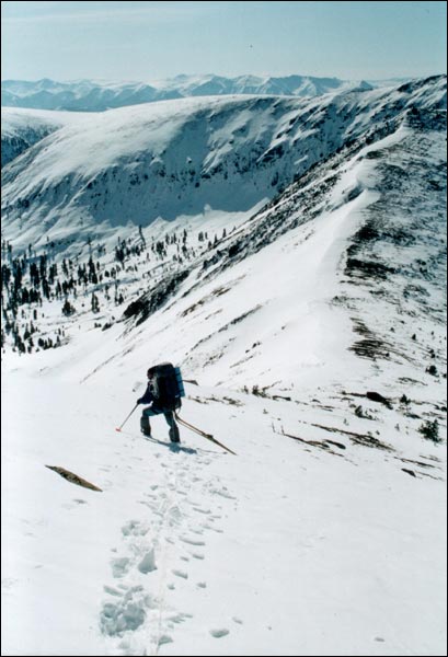 Отчет о многодневном лыжном туристском путешествии по Прибайкалью (Хамар-Дабан), совершенном с 22 марта по 2 апреля 2002 года