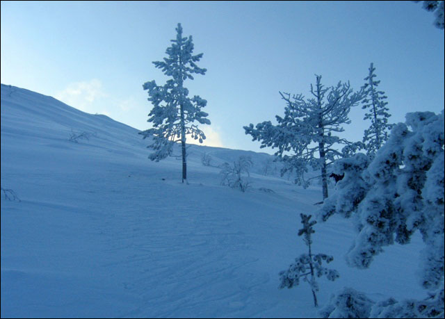 Отчет о лыжном туристском походе I к.с. в районе Колвицких тундр (Кольский п-в)