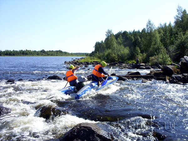 Отчёт о водном походе III к.с. по реке Охта (северная Карелия)