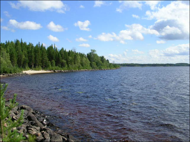Река в Апатитах