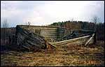 Краткое описание сплава по реке Важинке    Южная Карелия, Ленинградская область, 8-11 мая 2003     Байдарка Нева-3