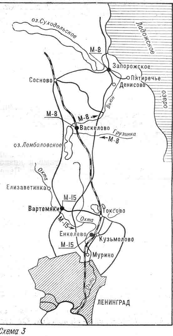 Река охта карта