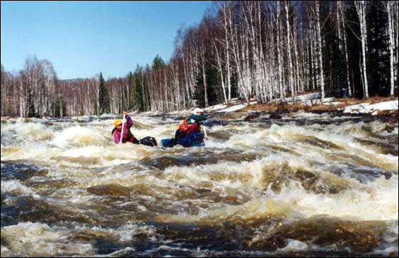 Отчет о пеше-водном туристическом путешествии III (третьей) категории сложности в районе Южного Урала по маршруту р. Большой Инзер - р. Малый Инзер - р. Лемеза, совершенном с 28 апреля по 6 мая 2001 года