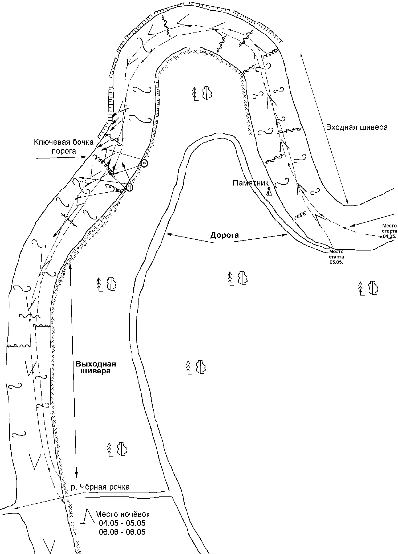 Схема порогов. Лоция реки Лемеза. Схема прохождения Лосевского порога. Порог реки схема.