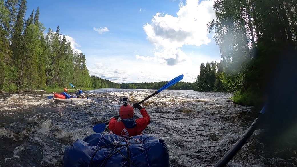 Отчет о водном туристском походе по реке Пистайоки