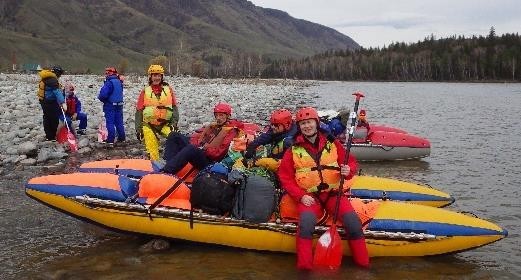 Отчет о водном маршруте четвертой категории сложности по Республике Алтай (реки Катунь и Урсул)    