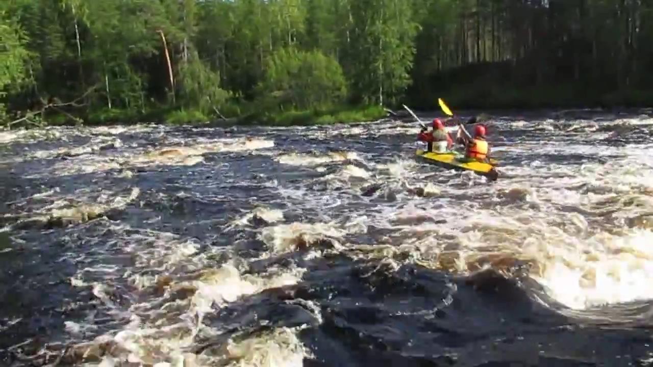 Отчёт о прохождении водного спортивного похода 2-й категории сложности в районе северной части Республики Карелия