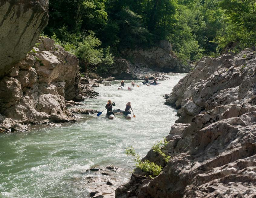 Отчёт о водном походе 3 категории сложности, совершенном в районе Северный Кавказ по рекам Пшехашка – Пшеха 