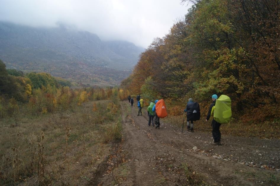 Отчет о прохождении пешеходного туристского спортивного маршрута 1 категории сложности по Восточному Крыму
