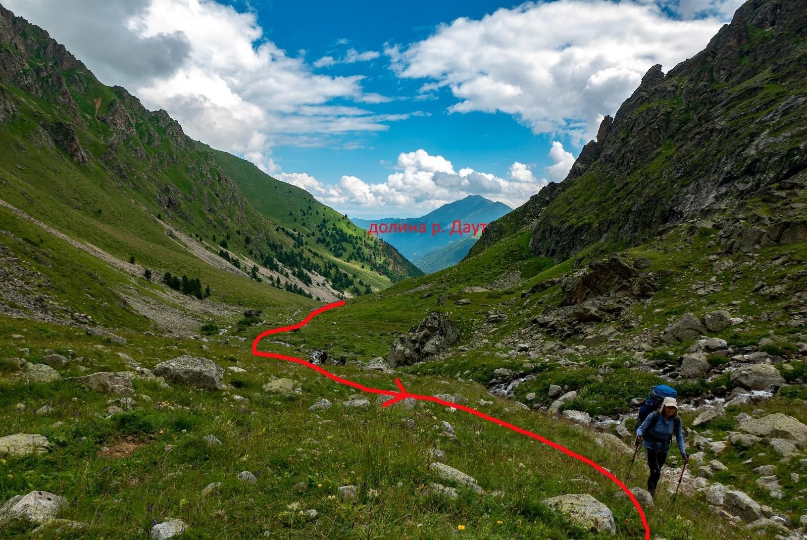 Отчёт о пешем туристском походе 3 категории сложности по Кавказу в районе Приэльбрусья, Теберды и Архыза