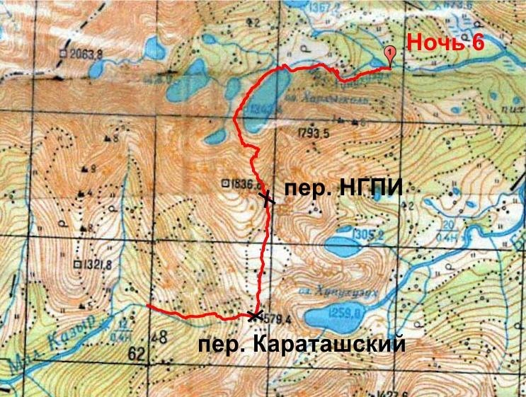 Отчёт о прохождении пешеходного туристского спортивного маршрута I (с эл. II) категории сложности по Кузнецкому Алатау
