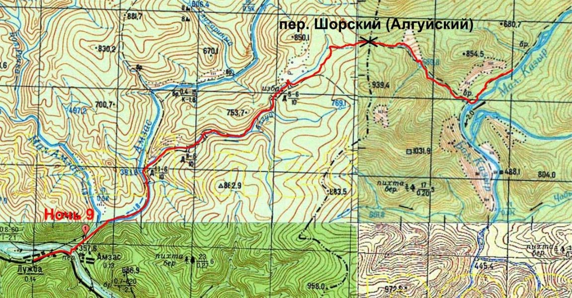 Отчёт о прохождении пешеходного туристского спортивного маршрута I (с эл. II) категории сложности по Кузнецкому Алатау