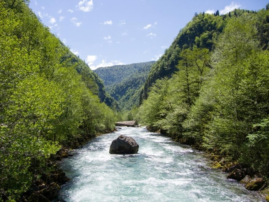 Отчет о пешеходном туристском походе 2 категории сложности по западному Кавказу в Абхазии в районе озера Рица